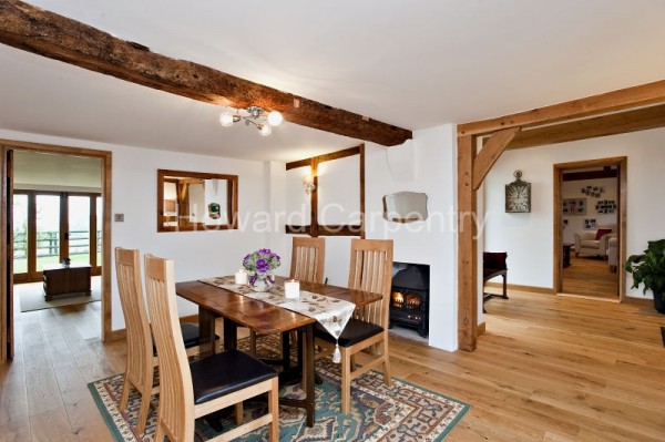 Oak flooring, property in Herefordshire