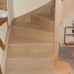 Oak staircase, property in Evesham